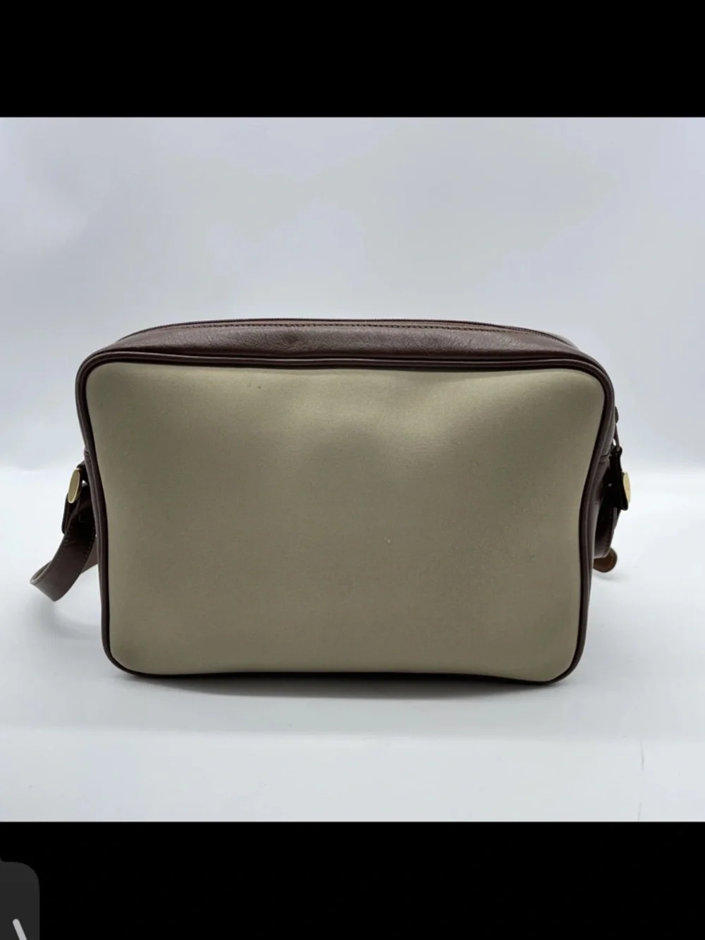 Burberry Beige and Brown Crossbody Messenger Bag - Picture 2 of 10